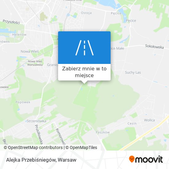 Mapa Alejka Przebiśniegów