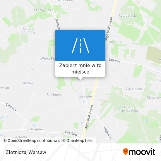 Mapa Złotnicza