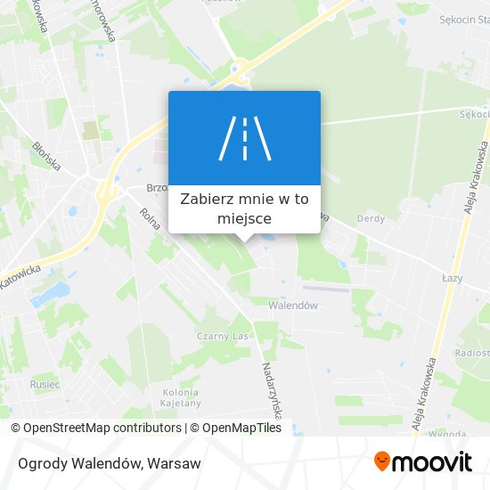 Mapa Ogrody Walendów