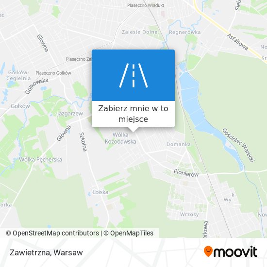 Mapa Zawietrzna