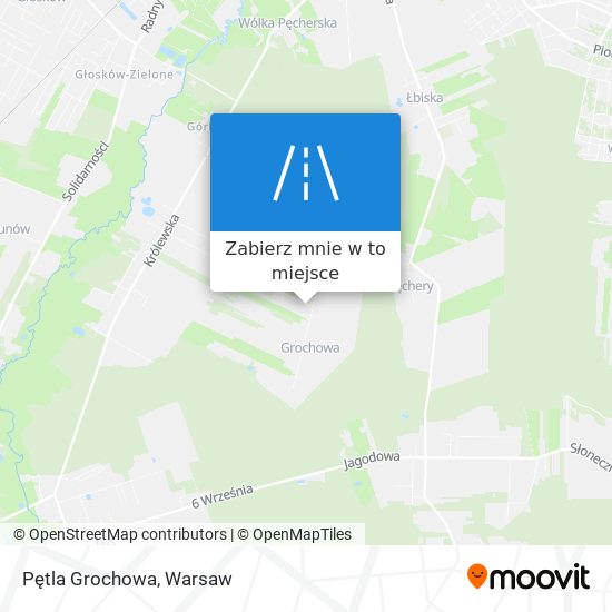 Mapa Pętla Grochowa