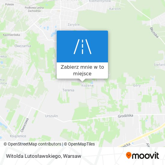 Mapa Witolda Lutosławskiego