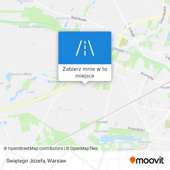 Mapa Świętego Józefa