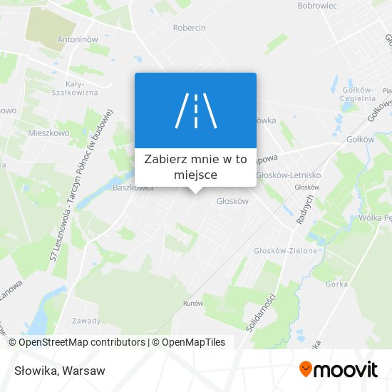 Mapa Słowika