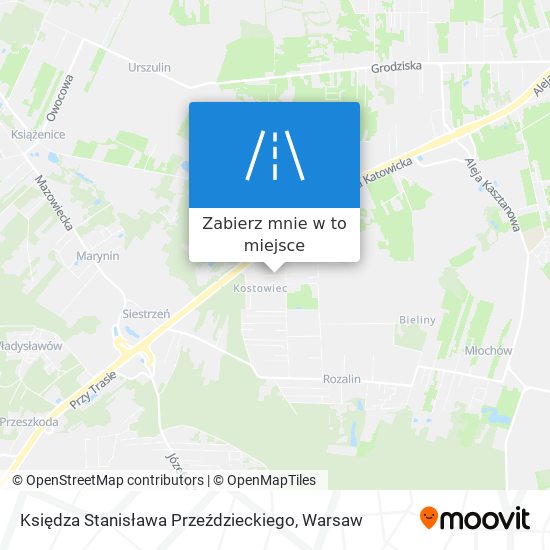 Mapa Księdza Stanisława Przeździeckiego