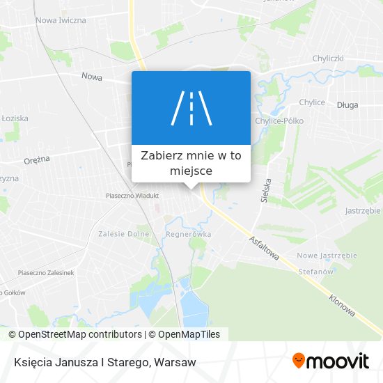 Mapa Księcia Janusza I Starego