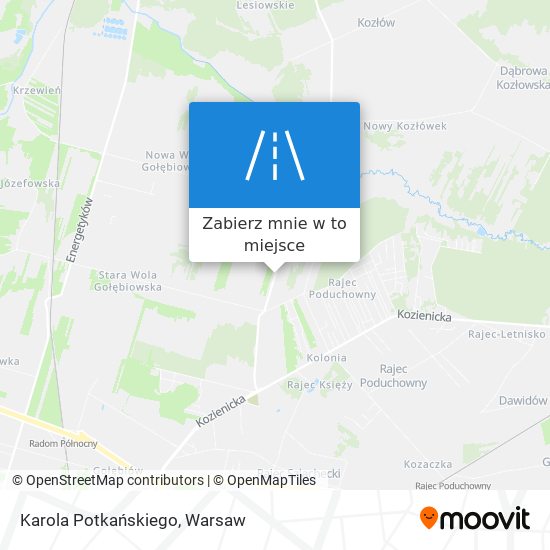 Mapa Karola Potkańskiego