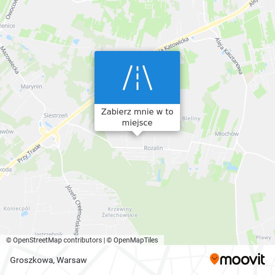 Mapa Groszkowa