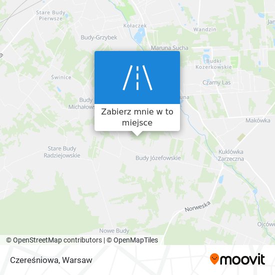 Mapa Czereśniowa