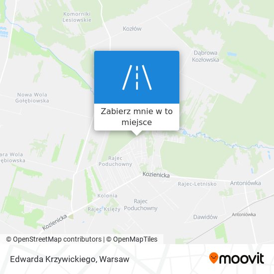 Mapa Edwarda Krzywickiego