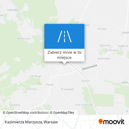 Mapa Kazimierza Marzysza