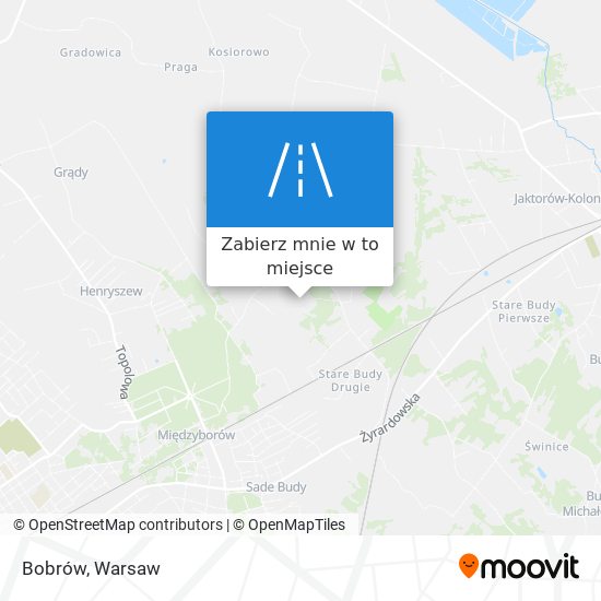 Mapa Bobrów