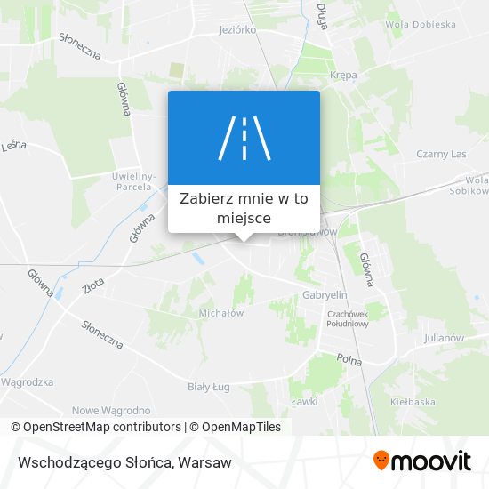 Mapa Wschodzącego Słońca