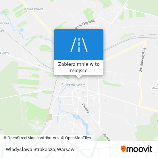 Mapa Władysława Strakacza