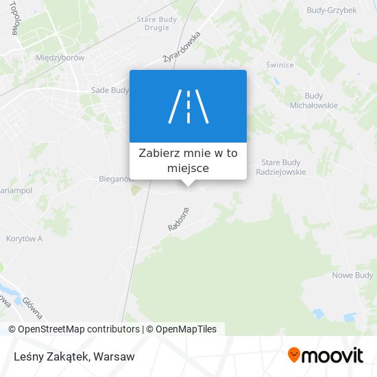 Mapa Leśny Zakątek