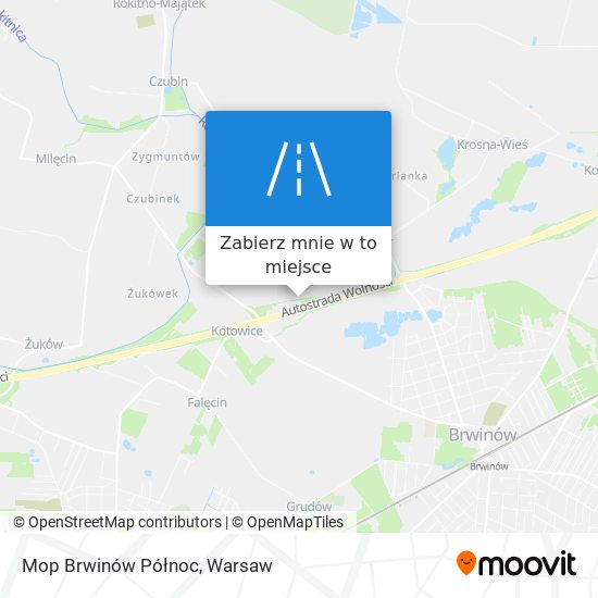 Mapa Mop Brwinów Północ