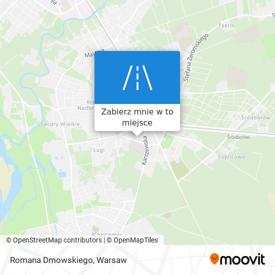 Mapa Romana Dmowskiego