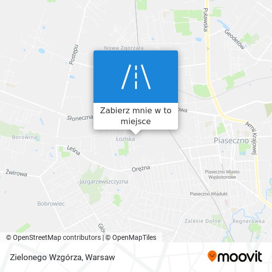 Mapa Zielonego Wzgórza