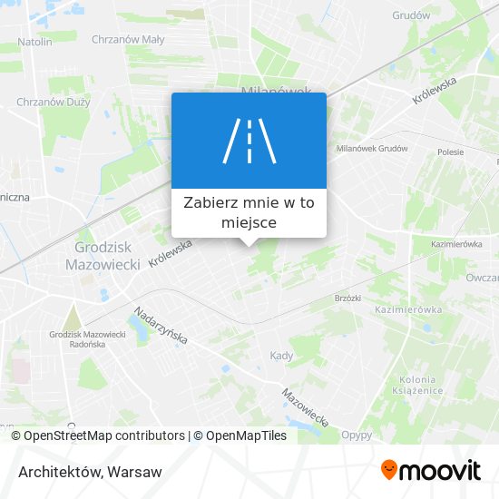 Mapa Architektów