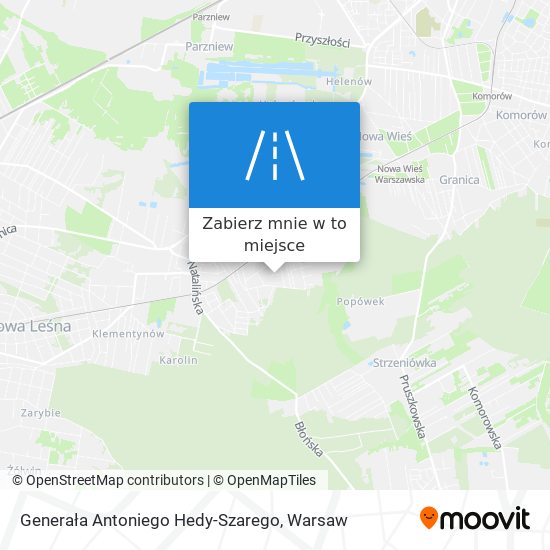 Mapa Generała Antoniego Hedy-Szarego