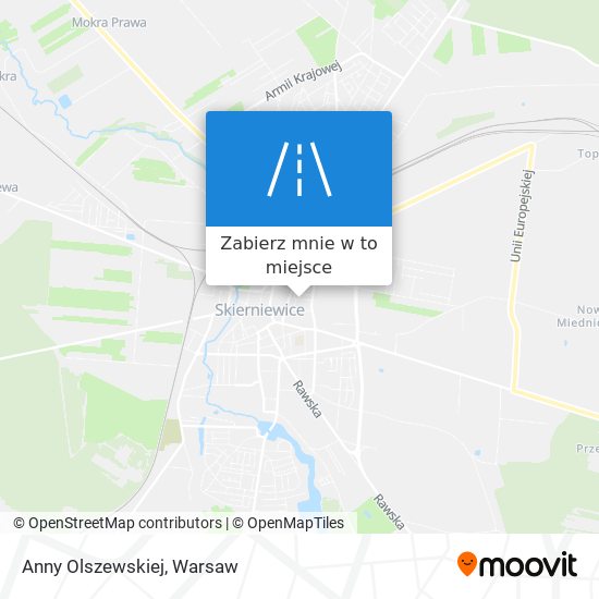 Mapa Anny Olszewskiej