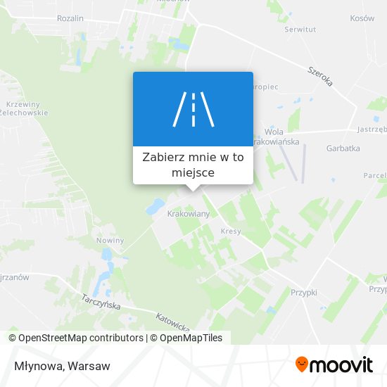 Mapa Młynowa