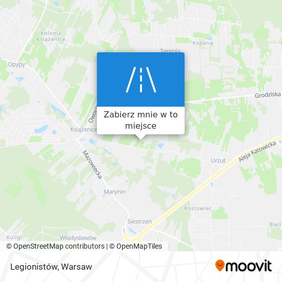 Mapa Legionistów