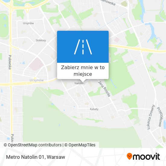 Mapa Metro Natolin 01