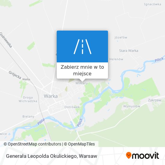 Mapa Generała Leopolda Okulickiego