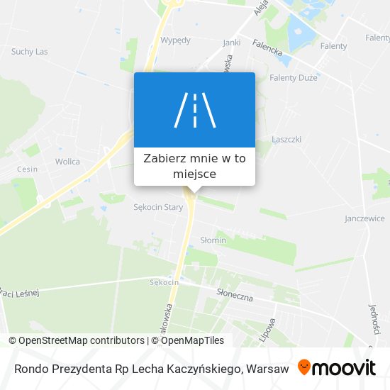 Mapa Rondo Prezydenta Rp Lecha Kaczyńskiego