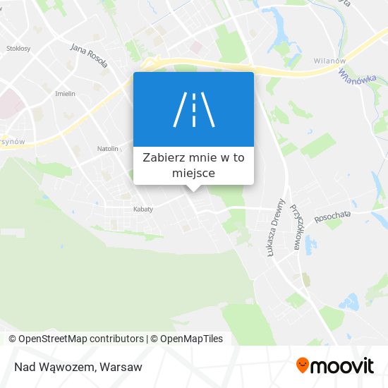 Mapa Nad Wąwozem