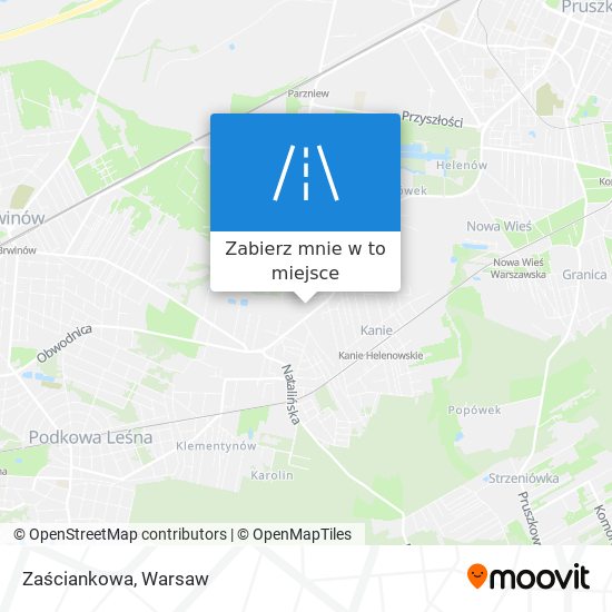 Mapa Zaściankowa