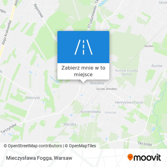 Mapa Mieczysława Fogga