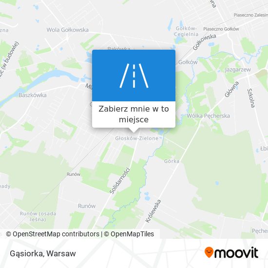 Mapa Gąsiorka