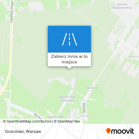 Mapa Gościniec