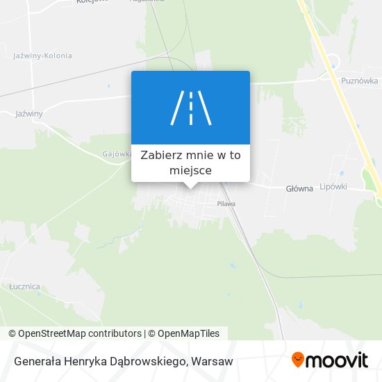 Mapa Generała Henryka Dąbrowskiego