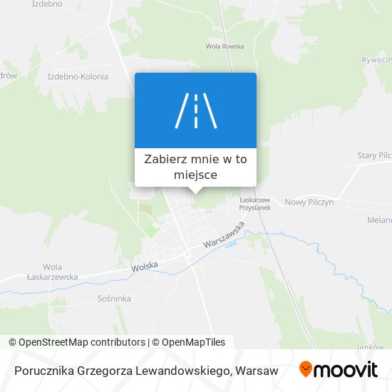 Mapa Porucznika Grzegorza Lewandowskiego