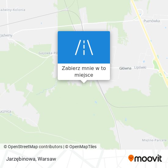 Mapa Jarzębinowa