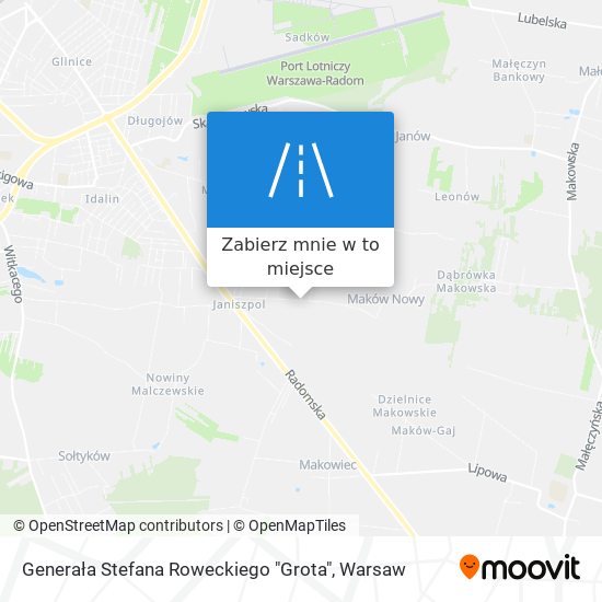 Mapa Generała Stefana Roweckiego "Grota"