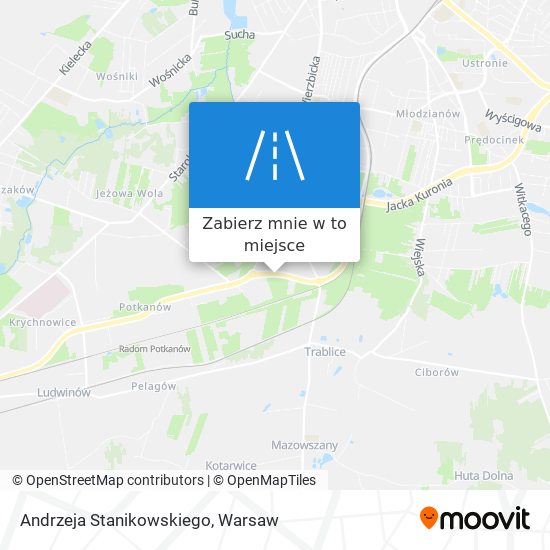 Mapa Andrzeja Stanikowskiego