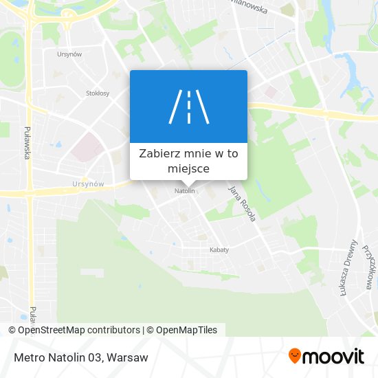 Mapa Metro Natolin 03