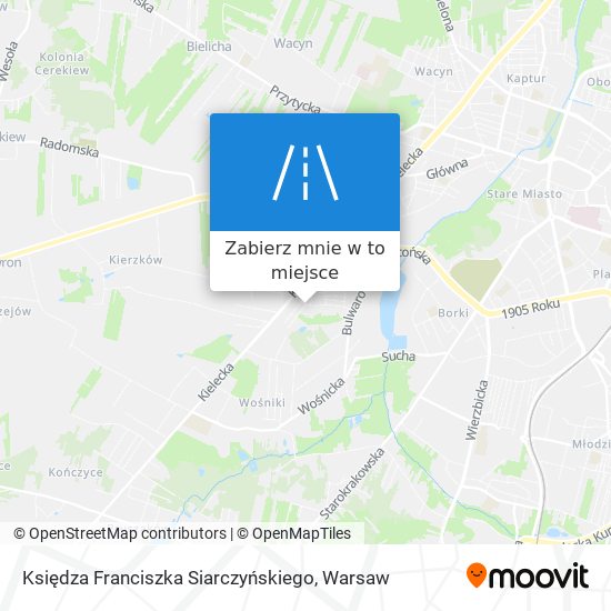 Mapa Księdza Franciszka Siarczyńskiego