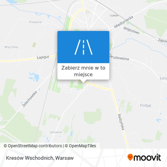 Mapa Kresów Wschodnich