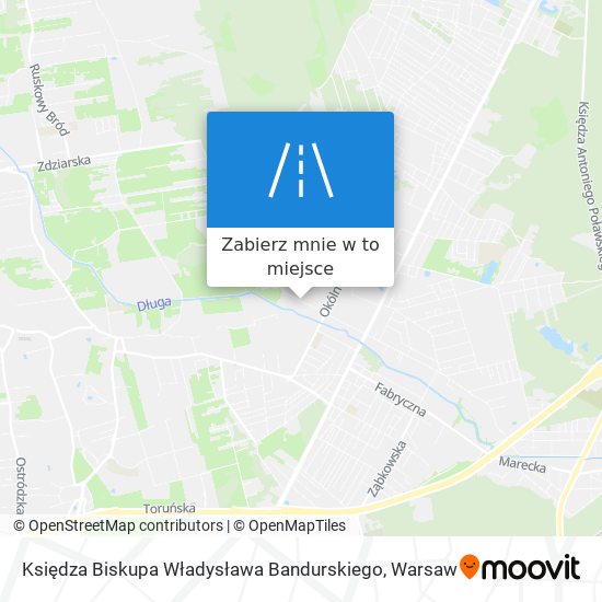 Mapa Księdza Biskupa Władysława Bandurskiego