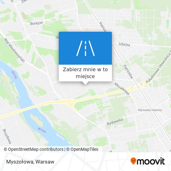 Mapa Myszołowa