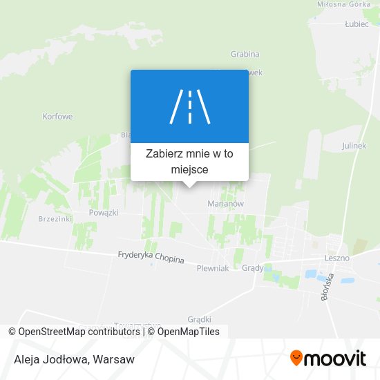 Mapa Aleja Jodłowa