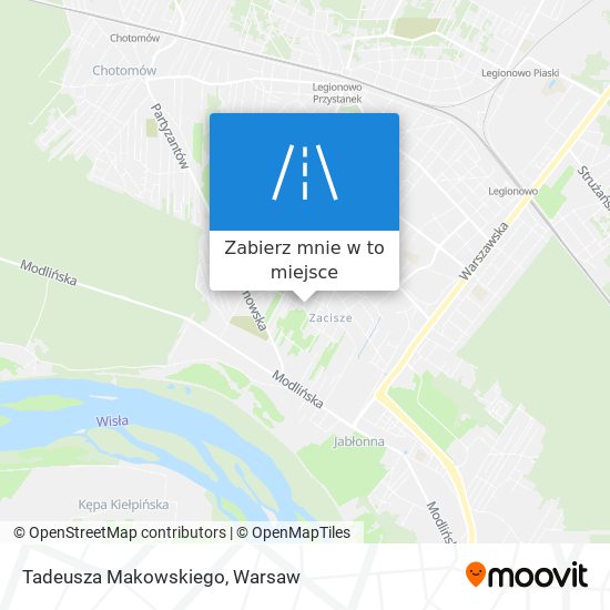 Mapa Tadeusza Makowskiego