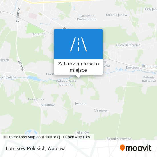 Mapa Lotników Polskich