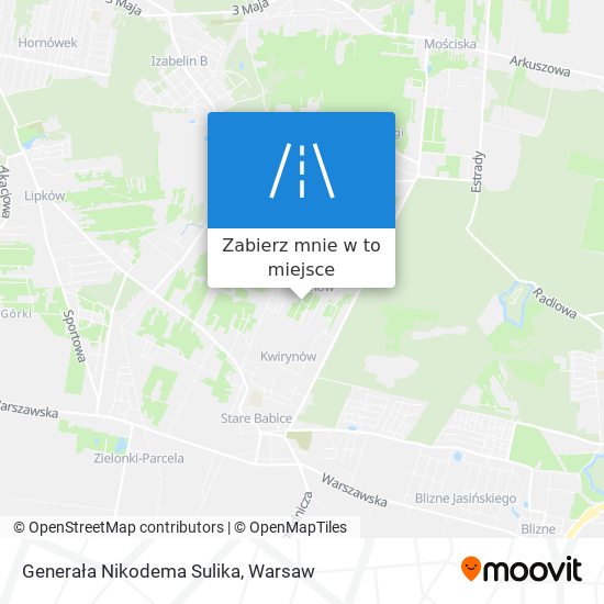 Mapa Generała Nikodema Sulika