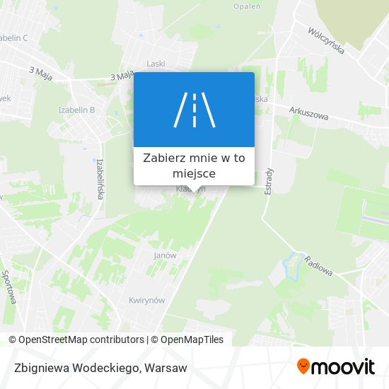 Mapa Zbigniewa Wodeckiego